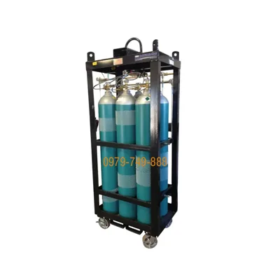 Khí Argon công nghiệp 4.5 (purity ≥99,995%) pallet nhóm 6x40lít 150bar