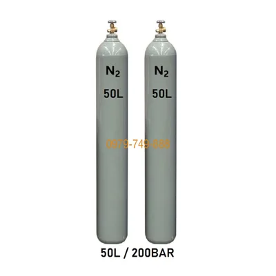 Khí Nito công nghiệp 4.0 chai 50lít 200bar