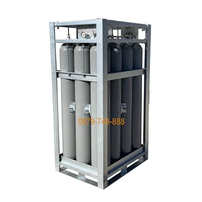 Khí Nito công nghiệp 4.0 pallet nhóm 12x40lít 150bar