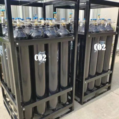 Pallet CO2 nhóm 6 chai 40 lít