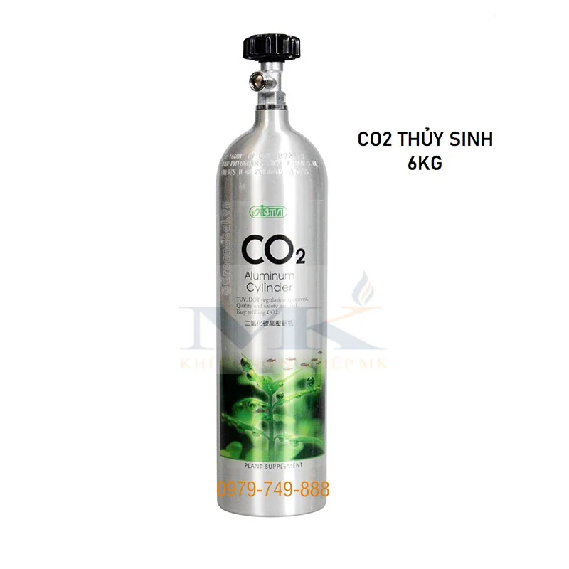 Khí CO2 thủy sinh 10lít chứa 6kg