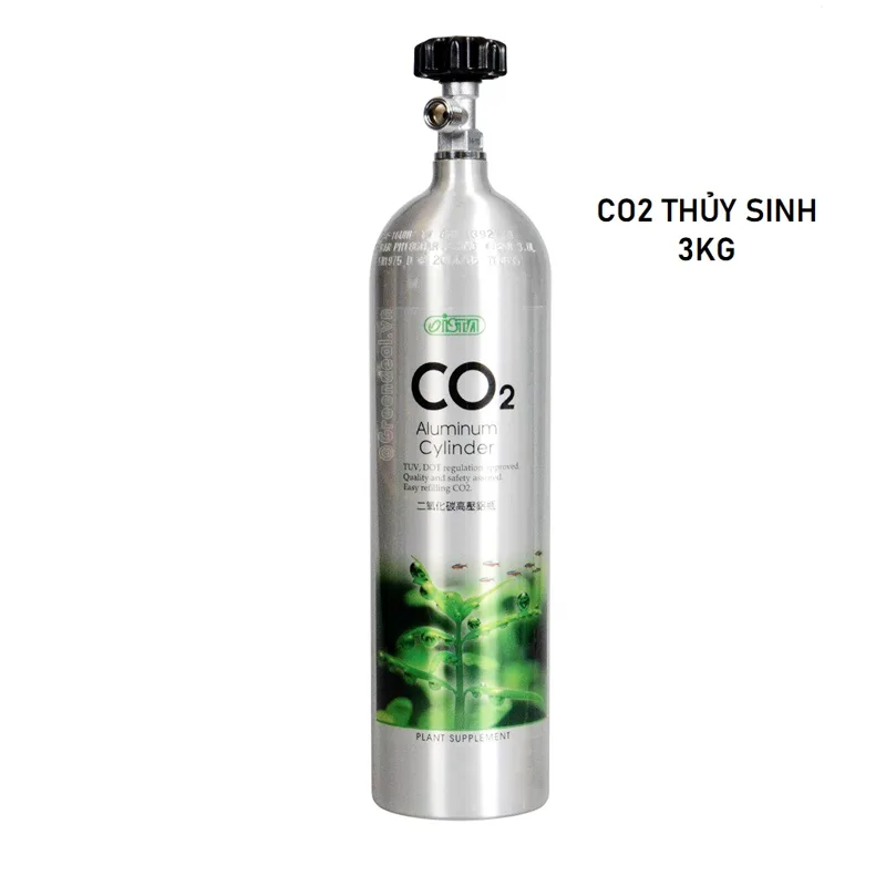 Khí CO2 thủy sinh 5lít chứa 3kg