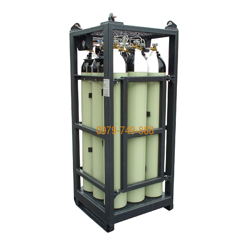Khí Nito công nghiệp 4.0 pallet nhóm 9x40lít 150bar