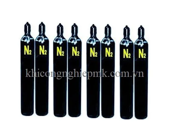 Khí Nito công nghiệp chai 40L, 150 bar