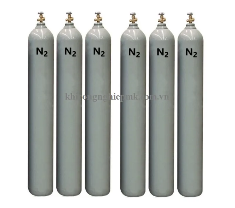 Khí nito công nghiệp chai 50L, 200bar