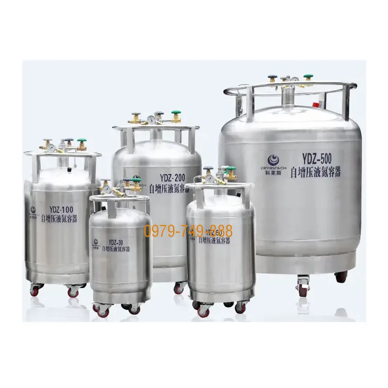 Khí nito lỏng Công Nghiệp và thực phẩm bình di động YDZ loại từ 50-500lít
